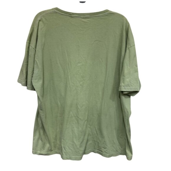 Def Leppard Adrenalize Green T-Shirt Size XL  100% Cotton  Short Sleeve - Picture 2 of 6